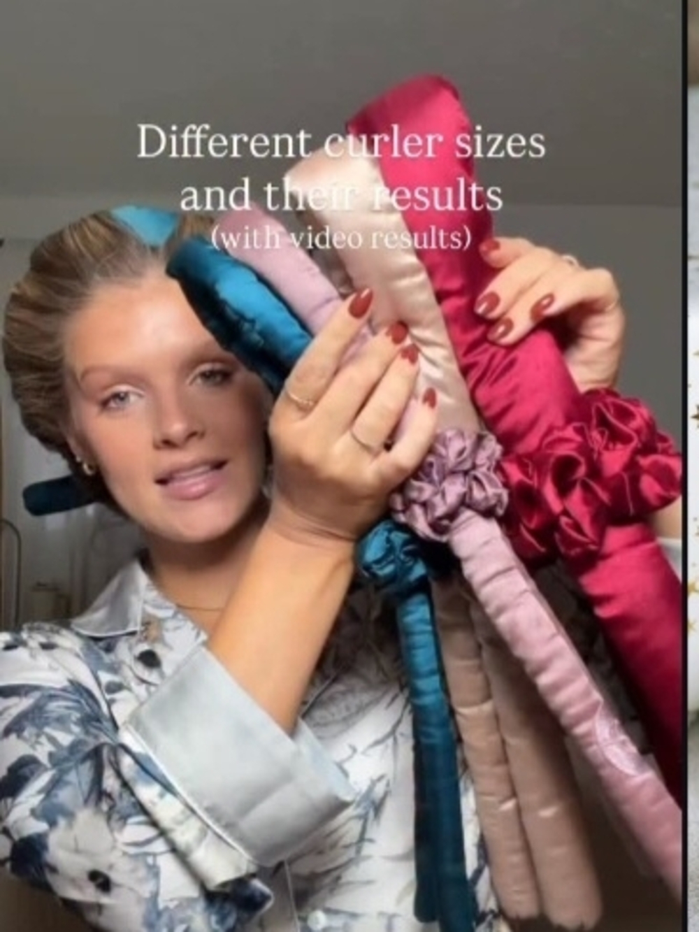 Effortless Beauty Miniature Heatless Curler Light Rose Color - Picture 7 of 11